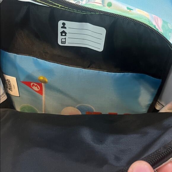 Nintendo Boys' 17" Super Mario Backpack, Lunch Box, Gadget Case & ID Holder Set - Picture 4 of 9